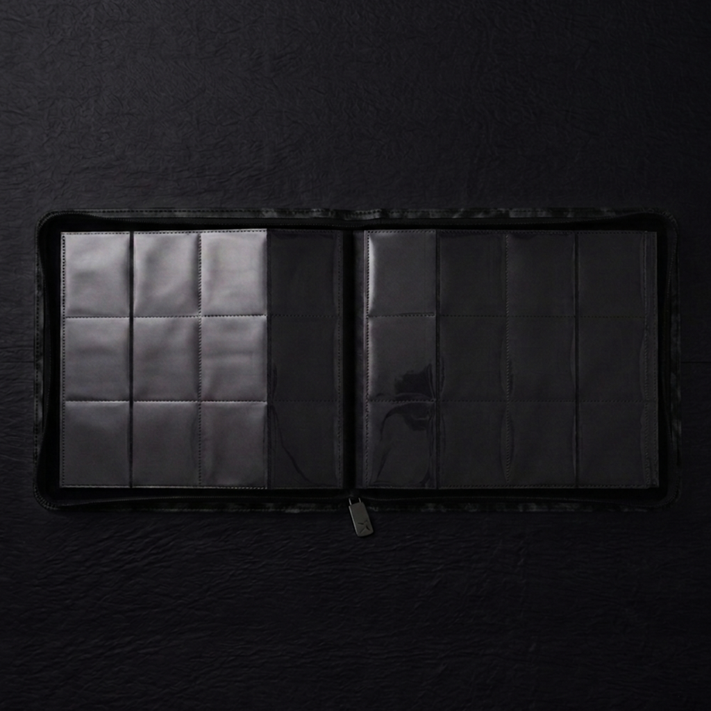 PHANTOM ZIP BINDER 4X3 - Black